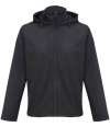 04447 Race Hooded SOL'S Race Hooded Soft Shell Jacket Black colour image